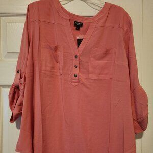 Torrid size 2 pink Harper top NWT